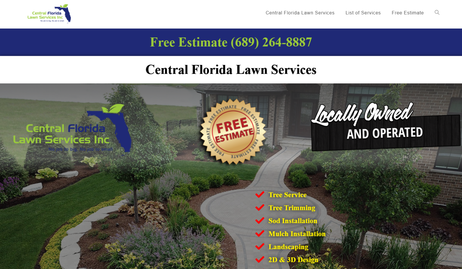 Central FL Tree Services - Before